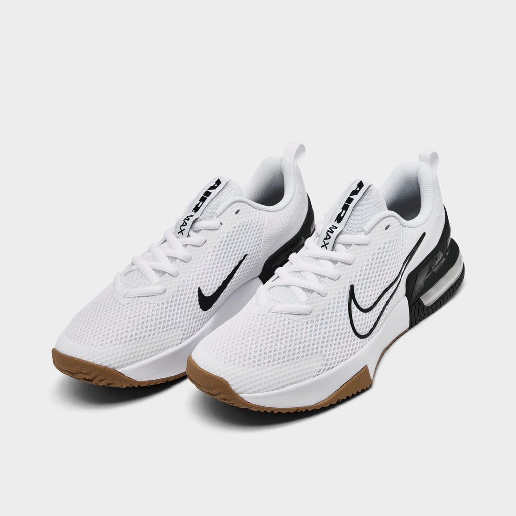 Men's Nike Air Max Alpha Trainer 6 Training Shoes - White/Black/Gum Medium Brown/White - view 2