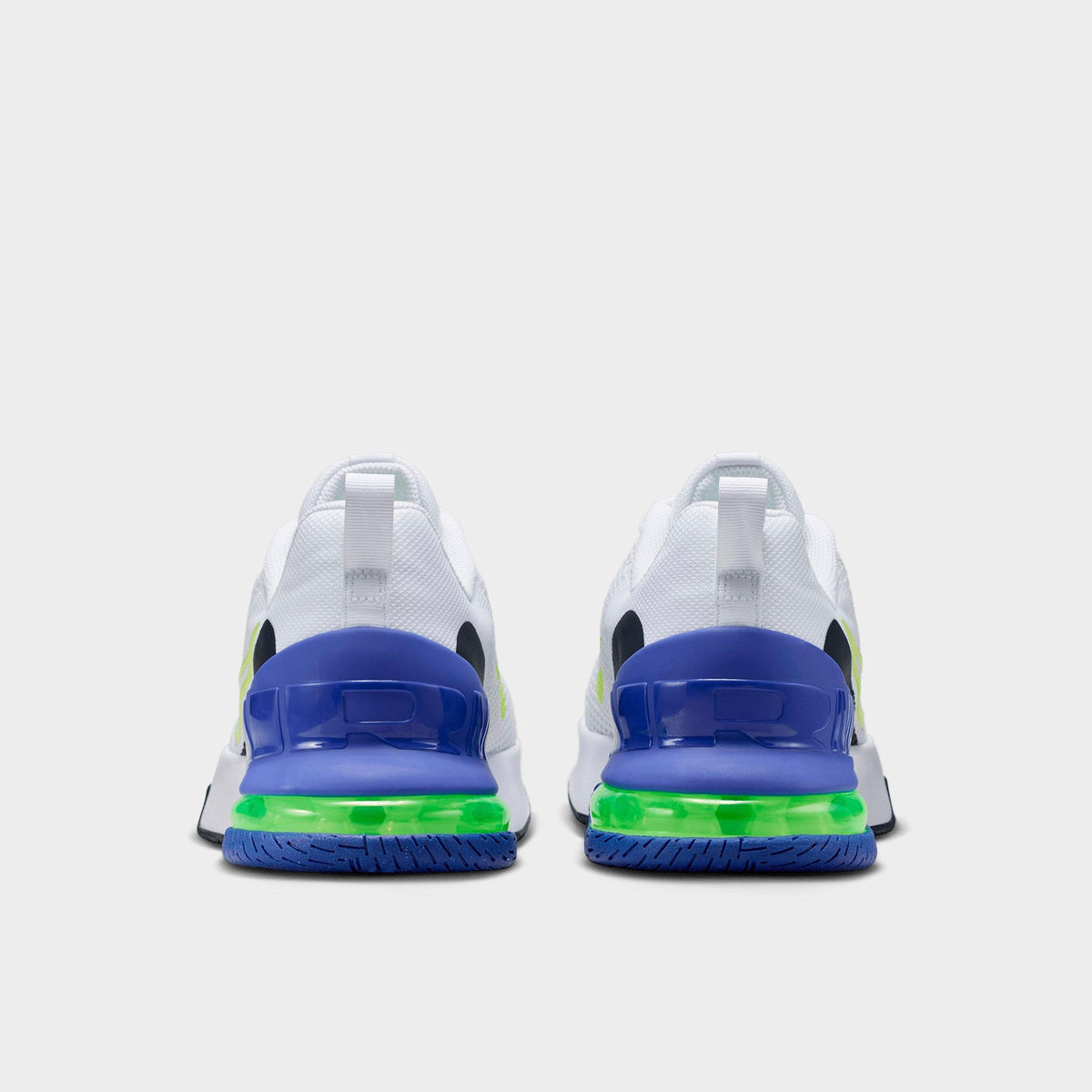 Men's Nike Air Max Alpha Trainer 6 Training Shoes - White/Persian Violet/Obsidian/Light Lemon Twist - view 4