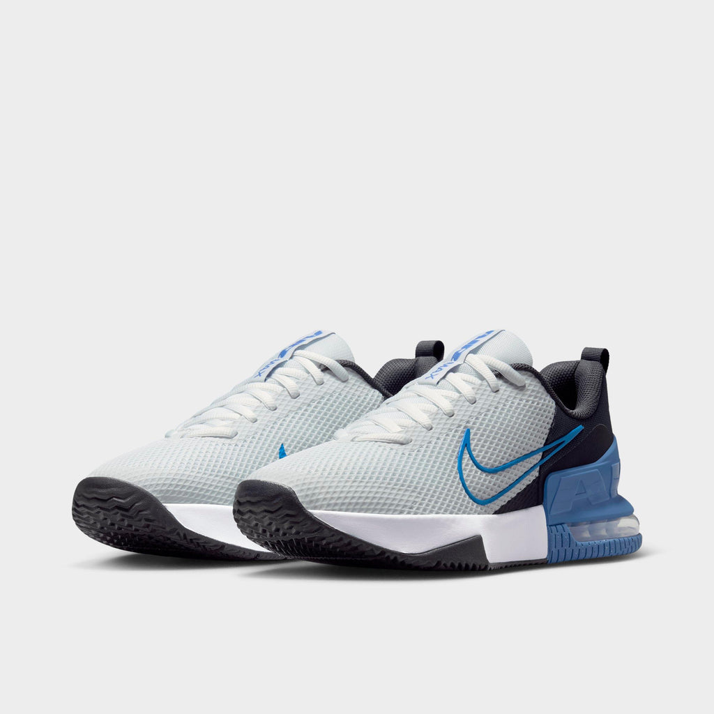 Men's Nike Air Max Alpha Trainer 6 Training Shoes - Off White/Black/White/Indigo Storm - view 2