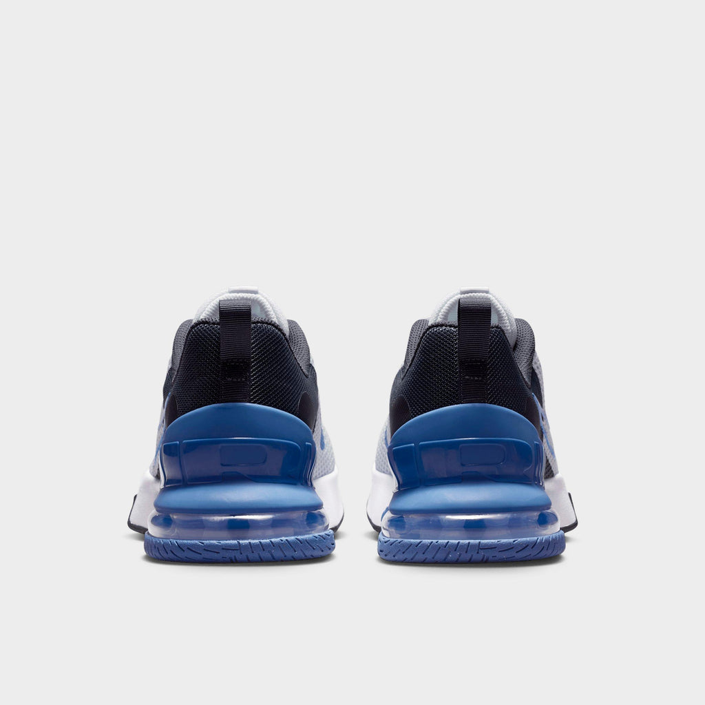 Men's Nike Air Max Alpha Trainer 6 Training Shoes - Off White/Black/White/Indigo Storm - view 4