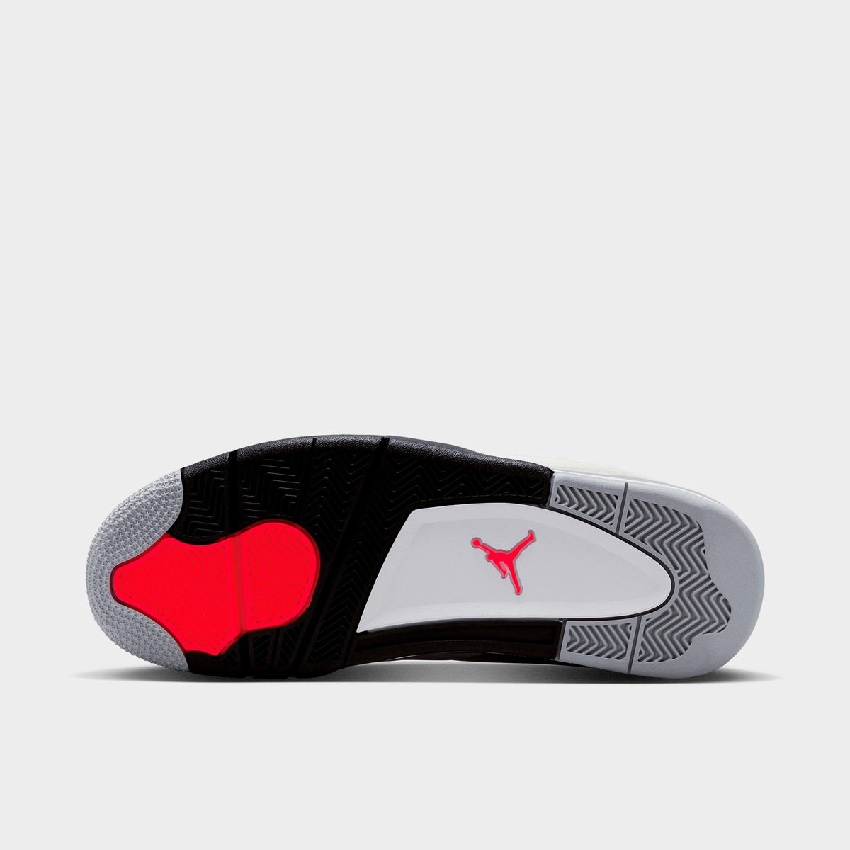 Men's Air Jordan 4 RM Casual Shoes - White/Infrared 23/Light Smoke Grey/Black - view 6