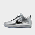 Men's Nike Book 2 Basketball Shoes - Metallic Silver/Black