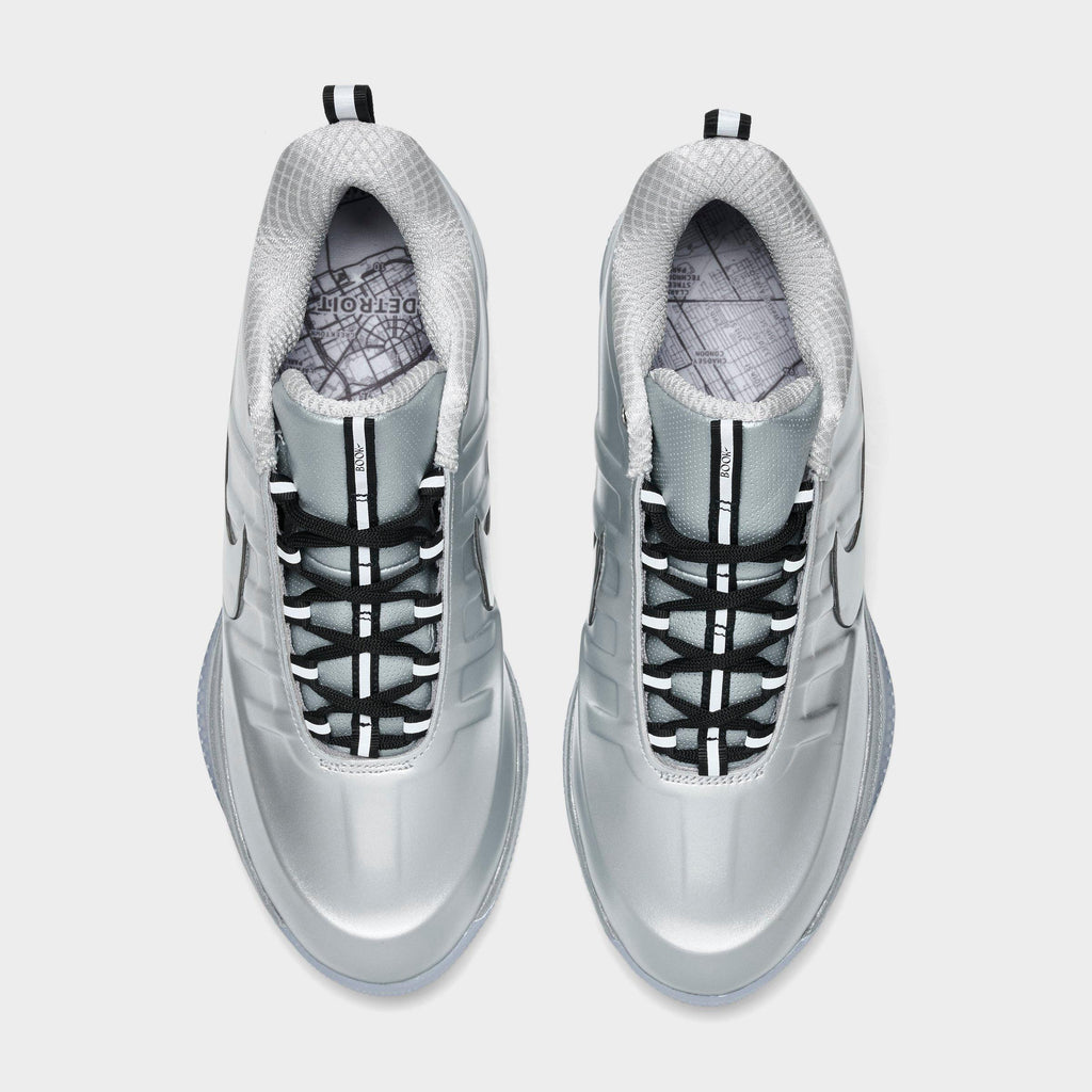Men's Nike Book 2 Basketball Shoes - Metallic Silver/Black - view 5