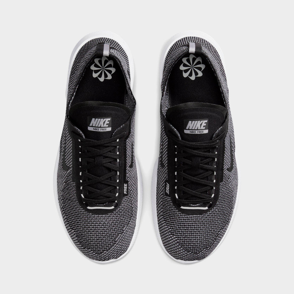 Men's Nike Free 2025 Running Shoes - Black/Black/White - view 5