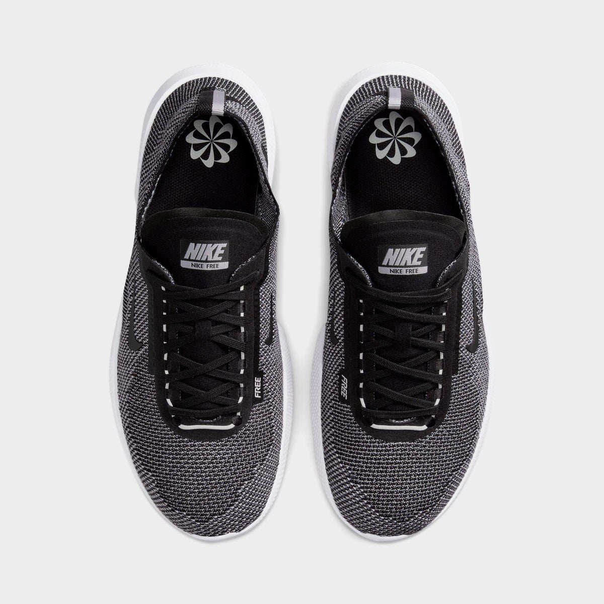 Men's Nike Free 2025 Running Shoes - Black/Black/White - view 5