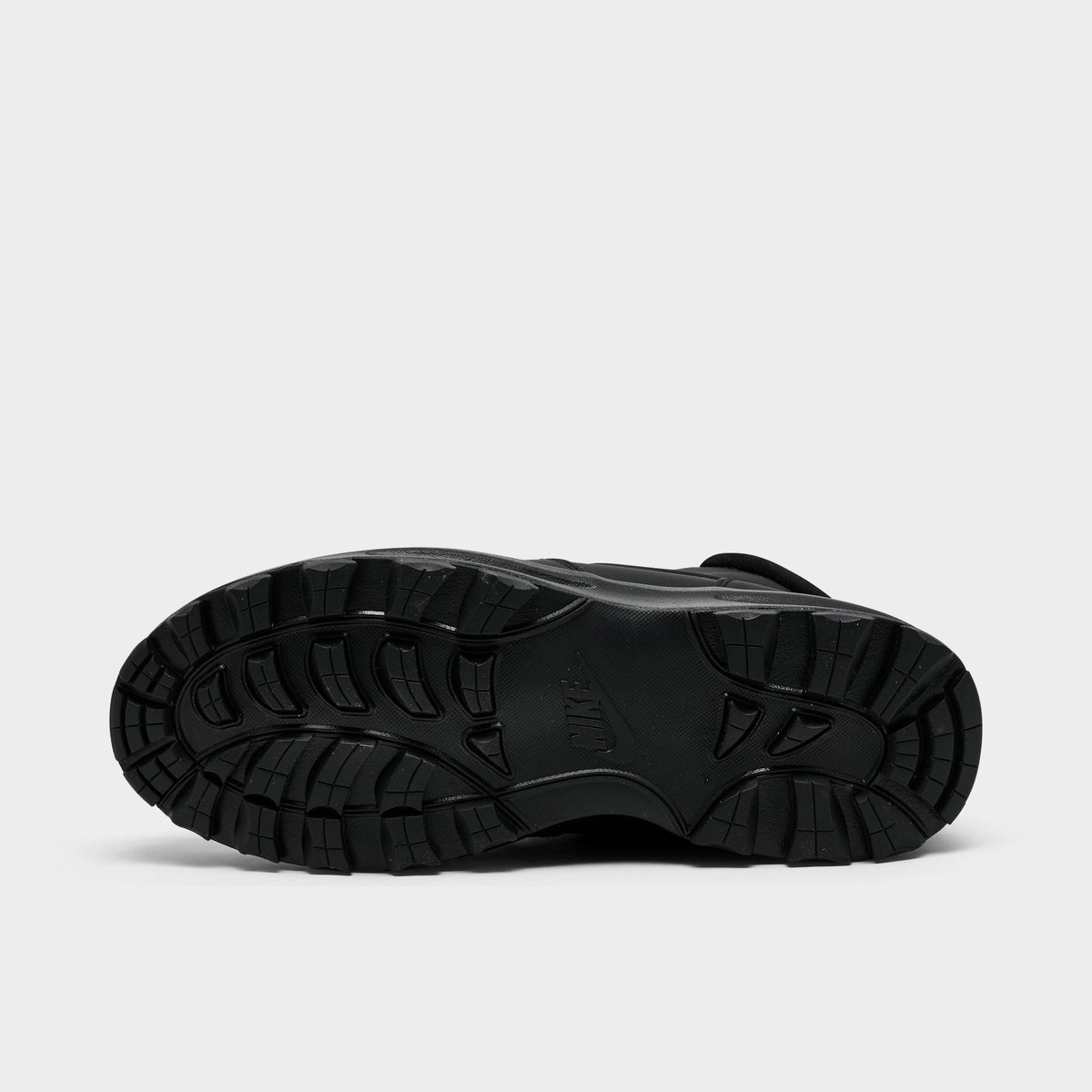 Men's Nike Manoa Leather Boots - Black/Black/Black - view 6