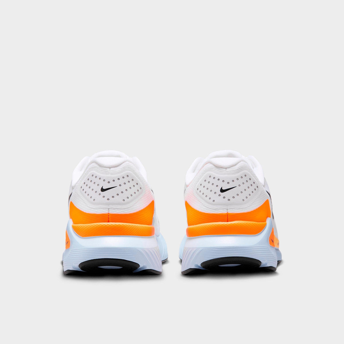 Men's Nike Structure 26 Running Shoes - White/Hydrogen Blue/Total Orange/Black - view 4