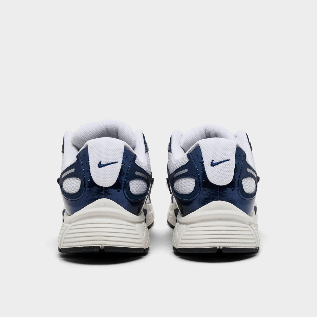 Men's Nike V5 RNR Casual Shoes - White/Midnight Navy/Metallic Silver/White - view 4