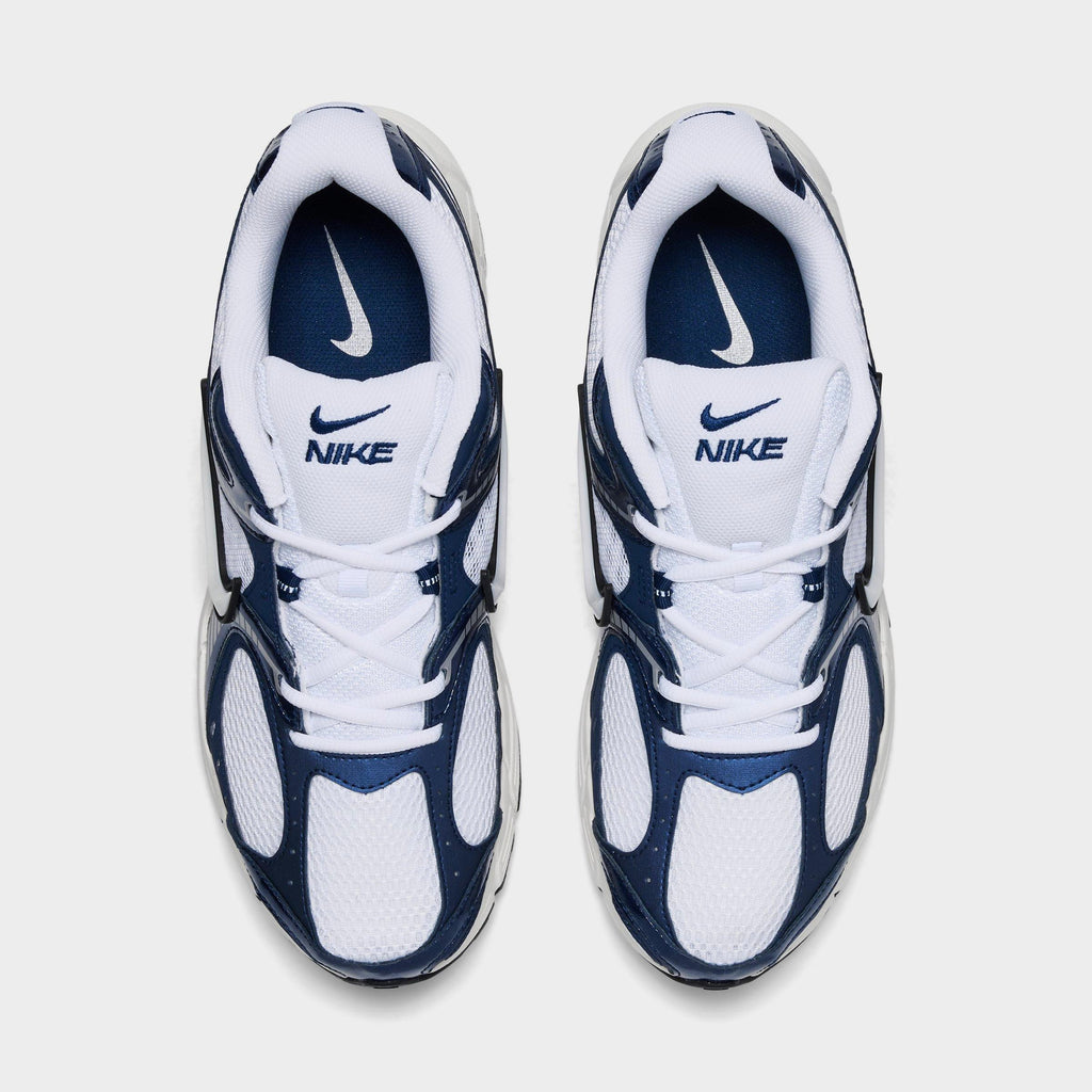Men's Nike V5 RNR Casual Shoes - White/Midnight Navy/Metallic Silver/White - view 5