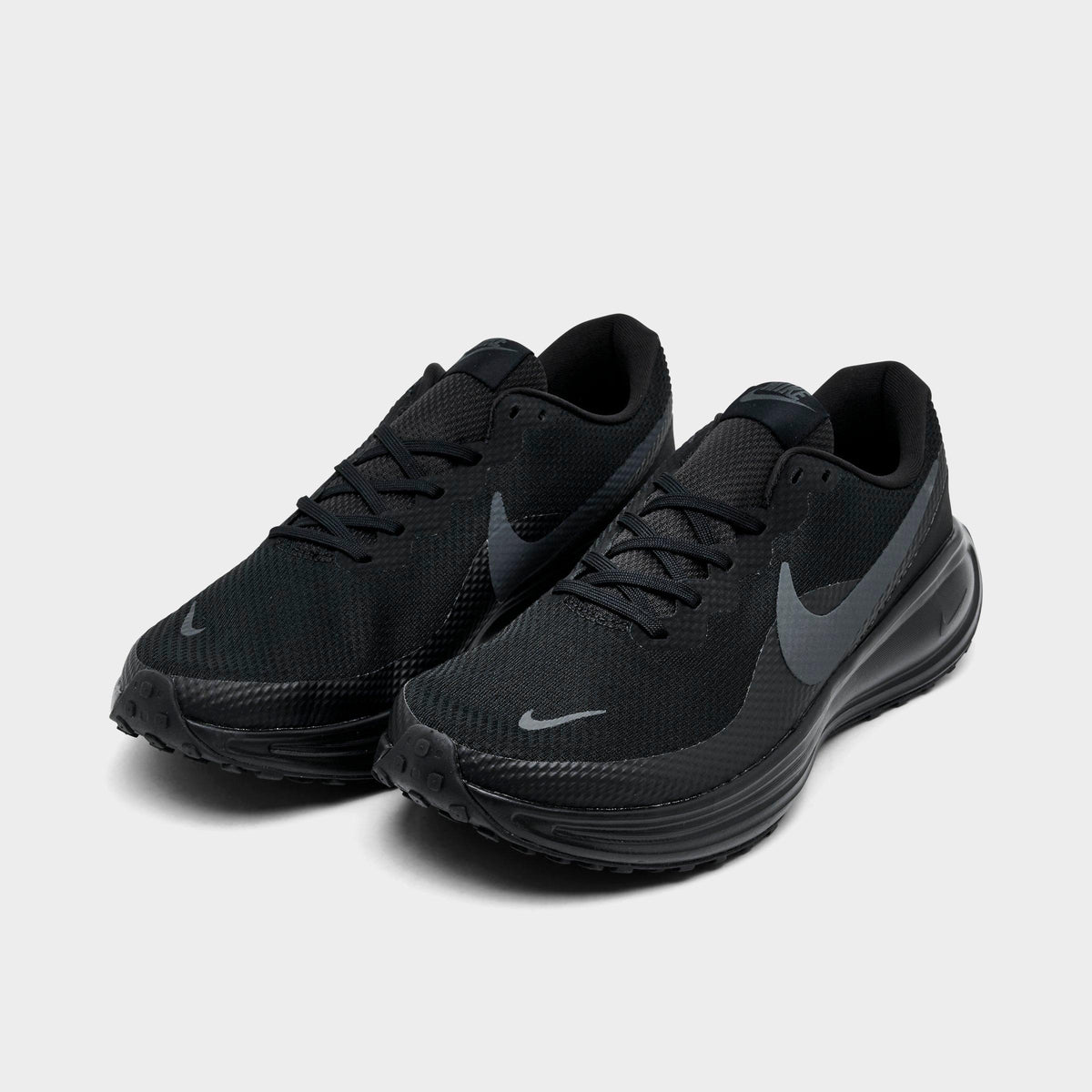 Men's Nike Revolution 8 Running Shoes - Black/Anthracite - view 2