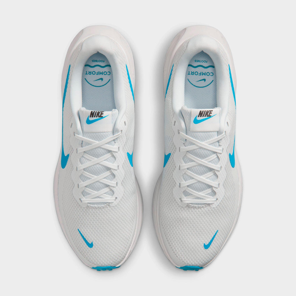 Men's Nike Revolution 8 Running Shoes - Off White/Vast Grey/Anthracite/Light Current Blue - view 5