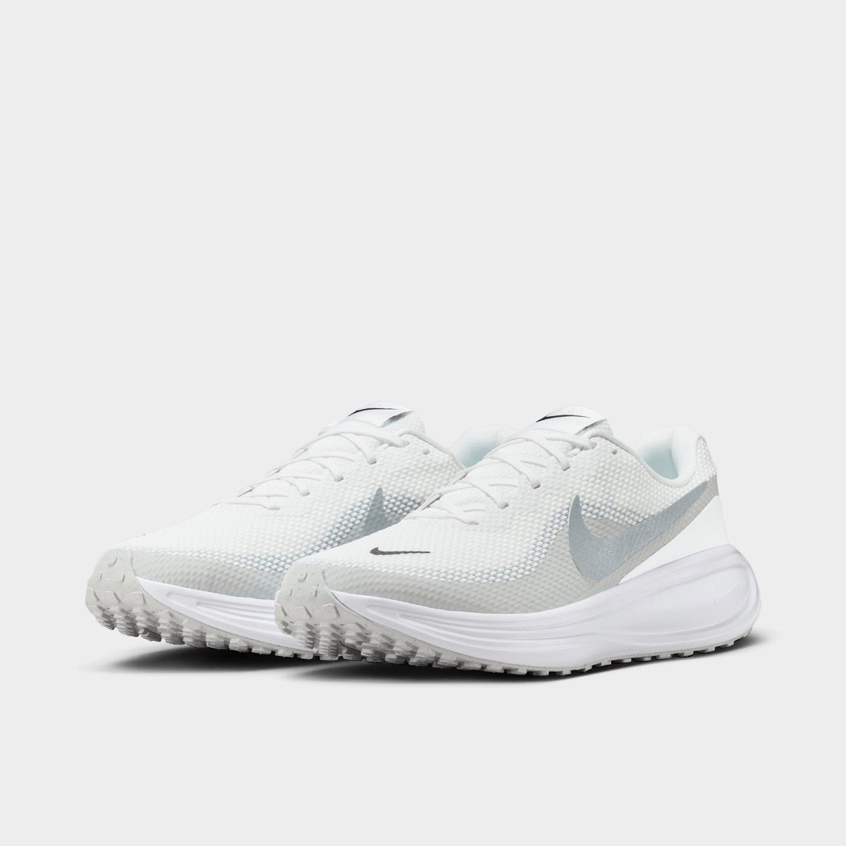 Men's Nike Revolution 8 Running Shoes - Summit White/White/Photon Dust/Metallic Silver - view 2