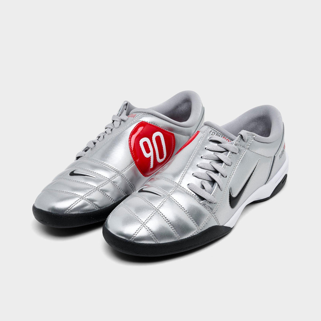 Men's Nike Total 90 Casual Shoes - Metallic Silver/Black - view 2