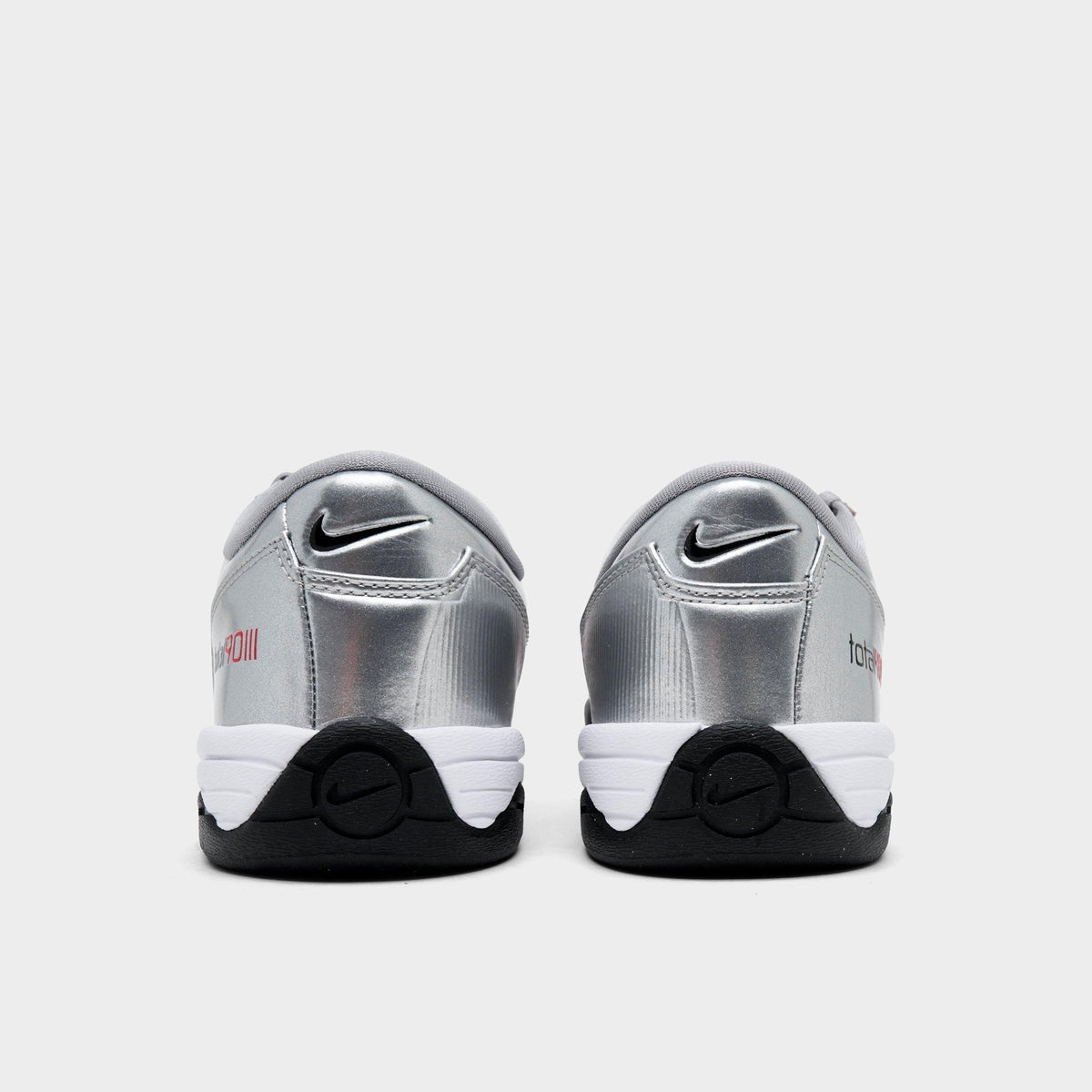 Men's Nike Total 90 Casual Shoes - Metallic Silver/Black - view 4