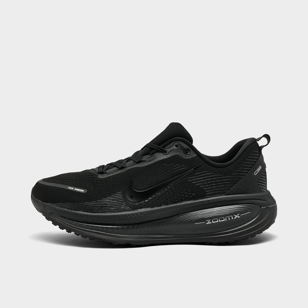 Men's Nike Vomero 18 Running Shoes - Black/Dark Smoke Grey/Light Smoke Grey/Black