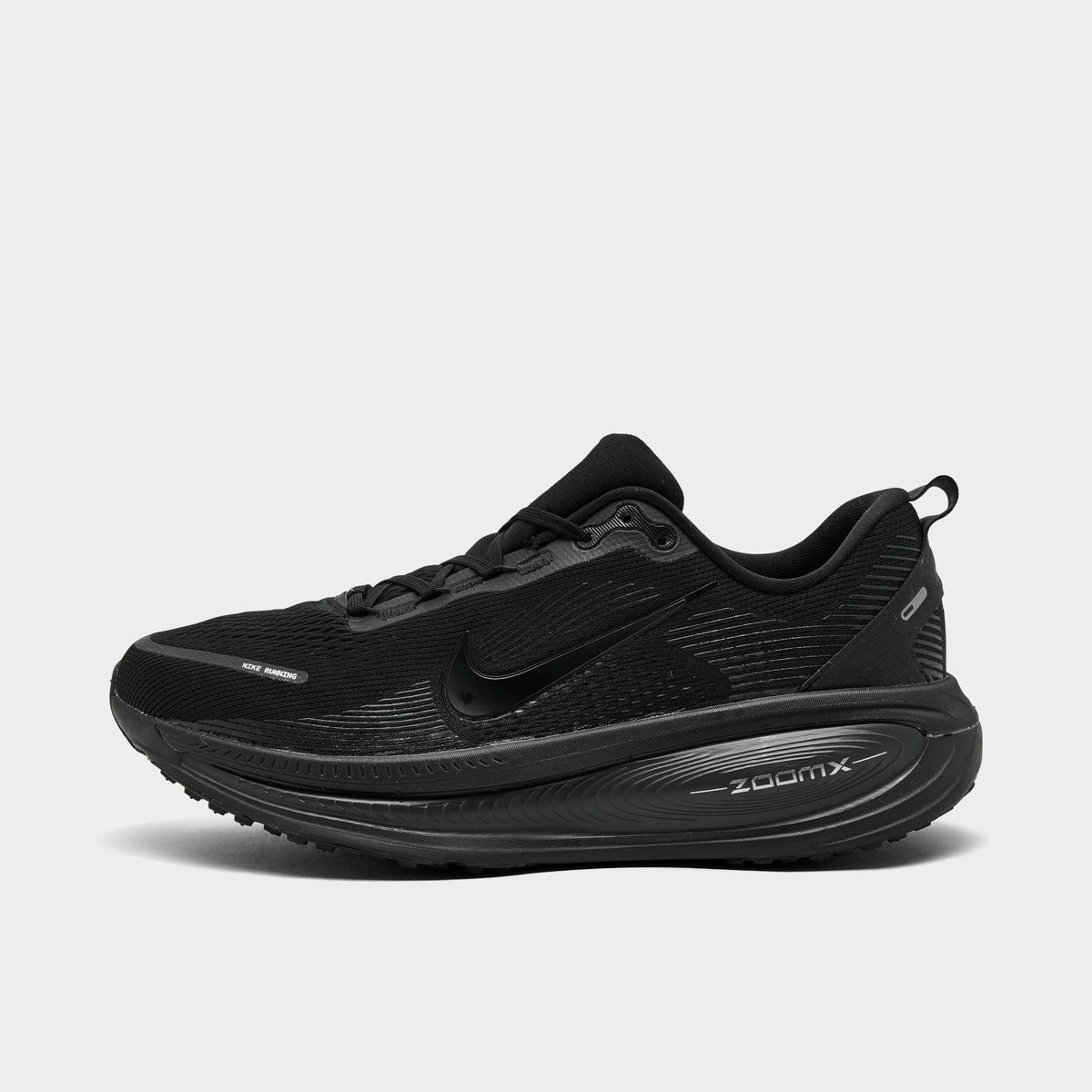 Men's Nike Vomero 18 Running Shoes - Black/Dark Smoke Grey/Light Smoke Grey/Black