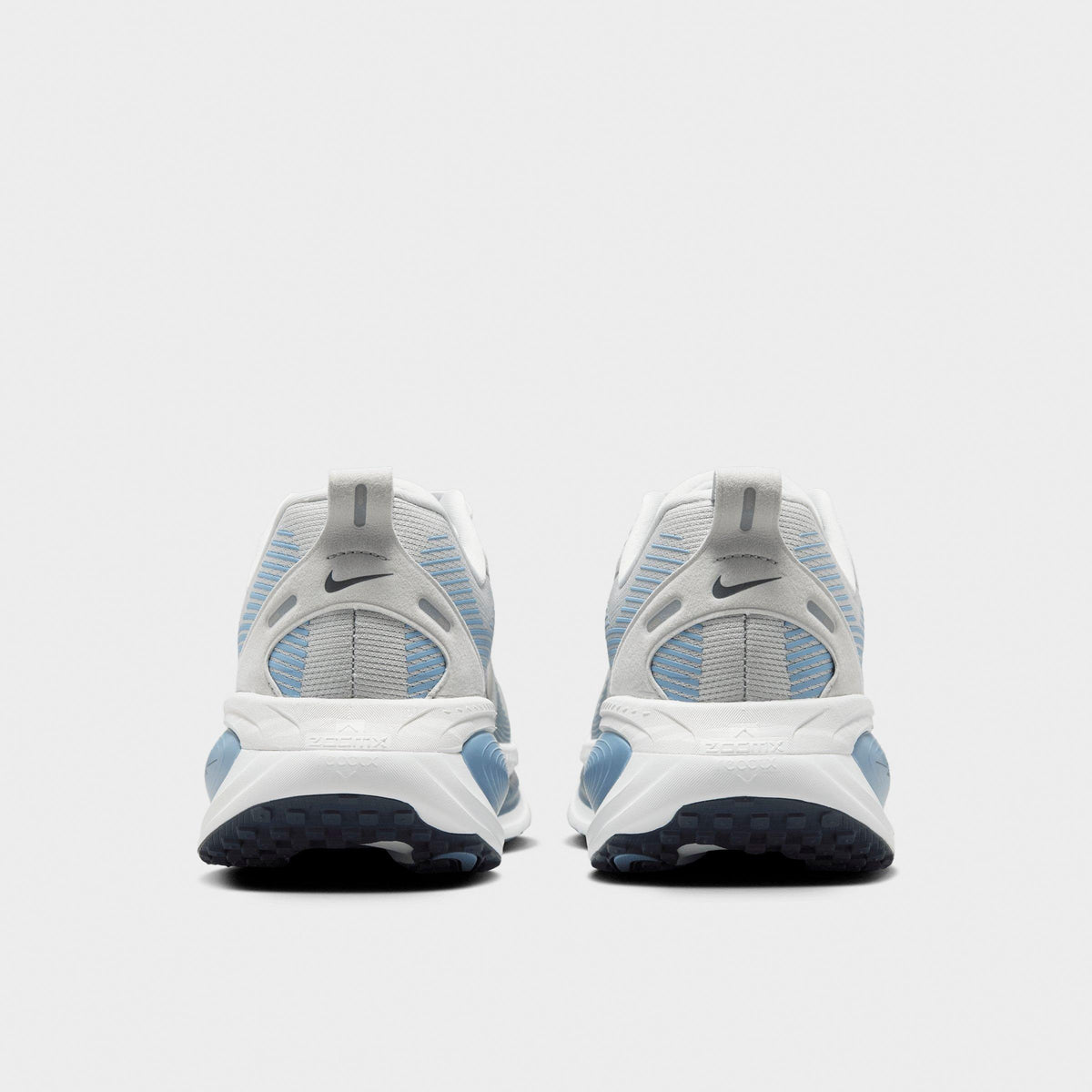 Men's Nike Vomero 18 Running Shoes - Grey Fog/Off White/Work Blue/Dark Obsidian - view 4