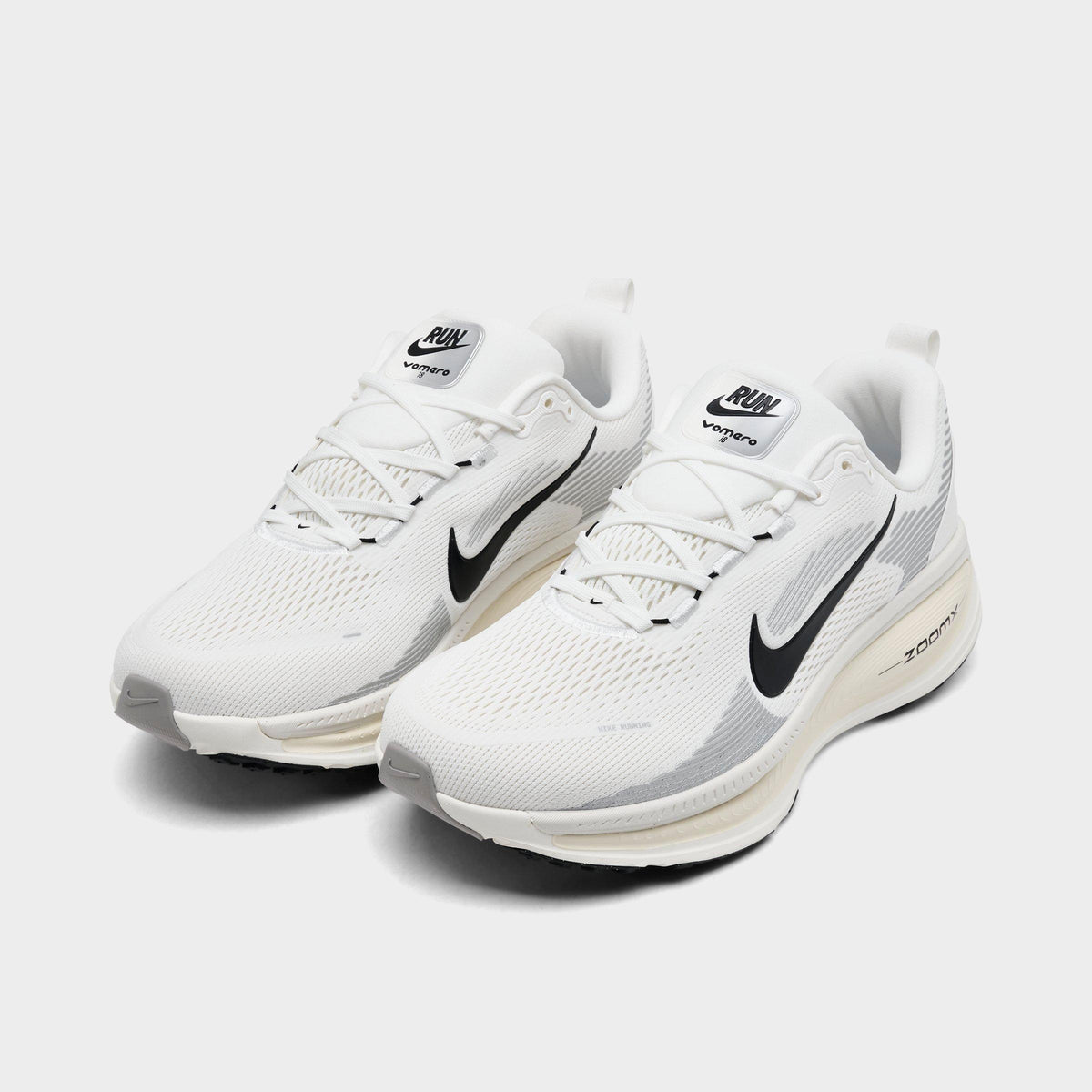 Men's Nike Vomero 18 Running Shoes - Summit White/Coconut Milk/Coconut Milk/Black - view 2