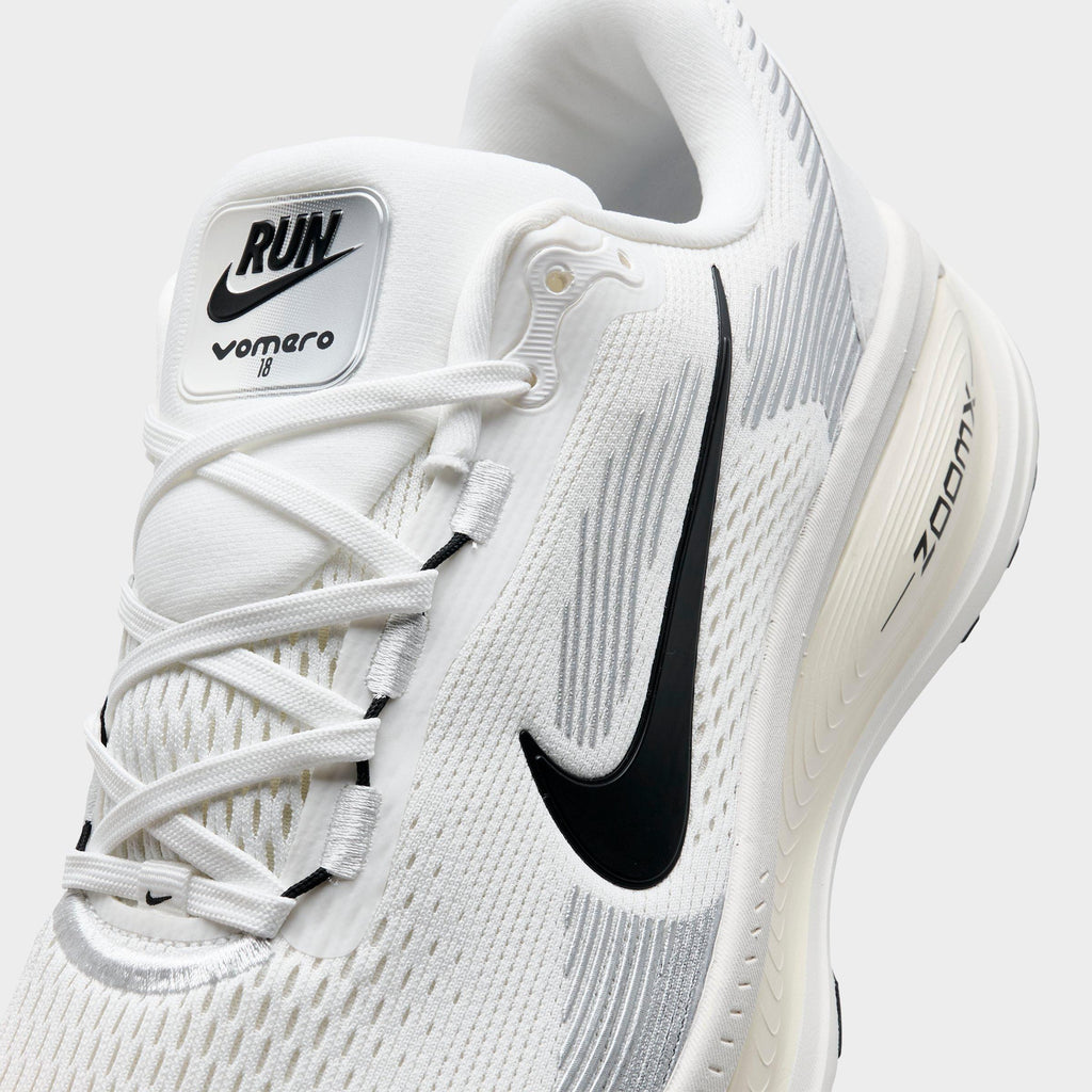 Men's Nike Vomero 18 Running Shoes - Summit White/Coconut Milk/Coconut Milk/Black - view 3