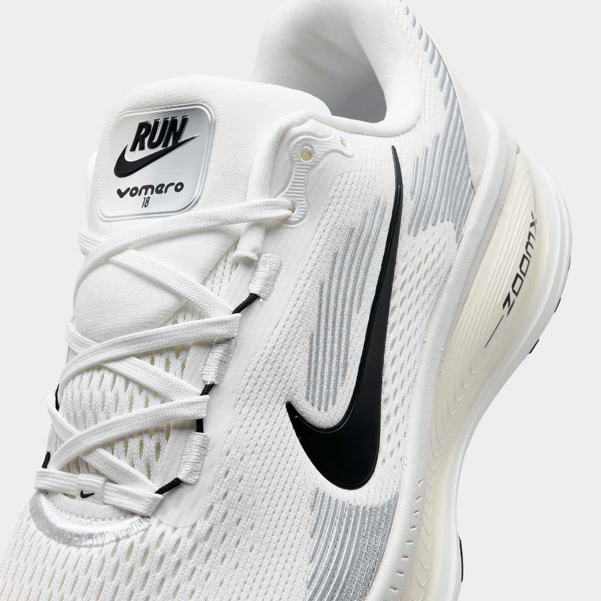Men's Nike Vomero 18 Running Shoes - Summit White/Coconut Milk/Coconut Milk/Black - view 3