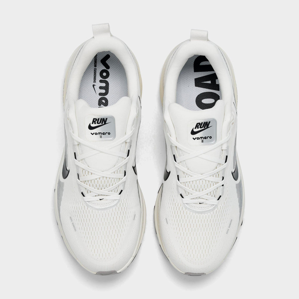 Men's Nike Vomero 18 Running Shoes - Summit White/Coconut Milk/Coconut Milk/Black - view 5