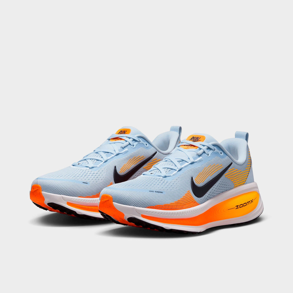 Men's Nike Vomero 18 Running Shoes - Hydrogen Blue/Laser Orange/Total Orange/Black - view 2