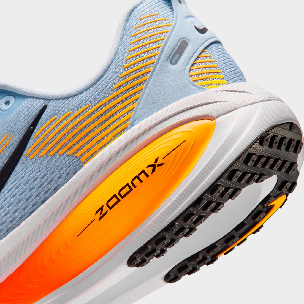 Men's Nike Vomero 18 Running Shoes - Hydrogen Blue/Laser Orange/Total Orange/Black - view 3
