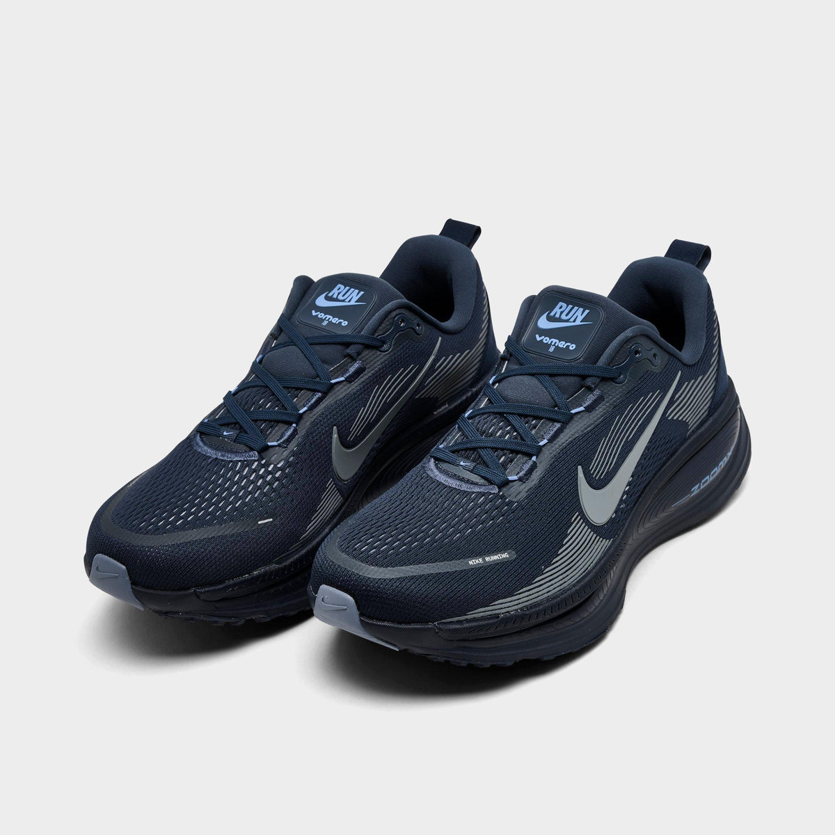 Men's Nike Vomero 18 Running Shoes - Thunder Blue/Cool Grey/Obsidian - view 2