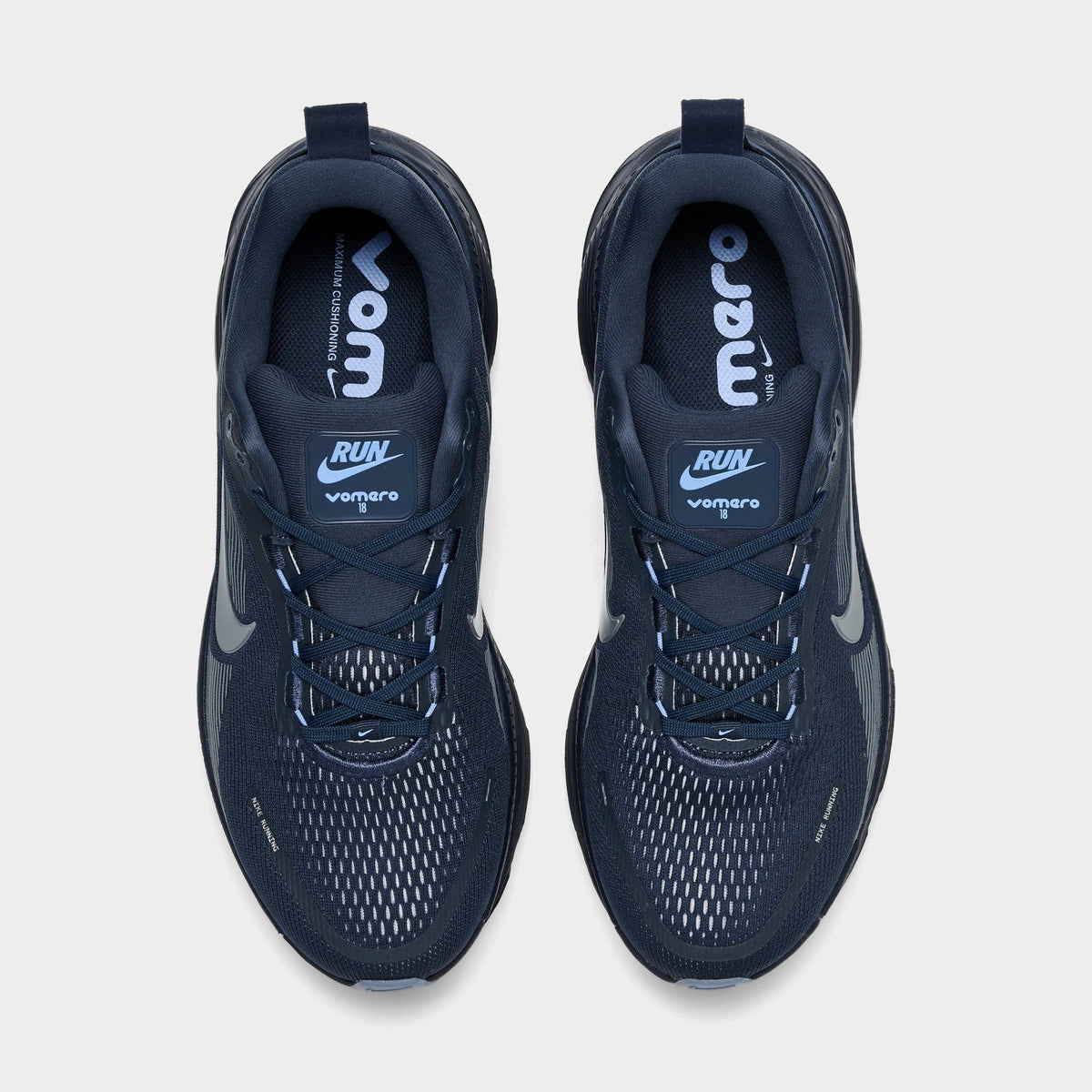 Men's Nike Vomero 18 Running Shoes - Thunder Blue/Cool Grey/Obsidian - view 5
