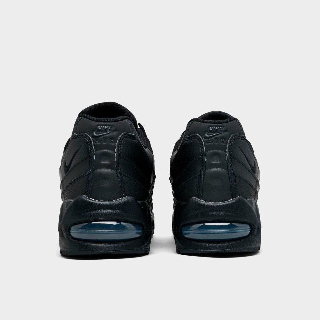 Men's Nike Air Max 95 Big Bubble Casual Shoes - Black/Black/Anthracite/Black - view 4