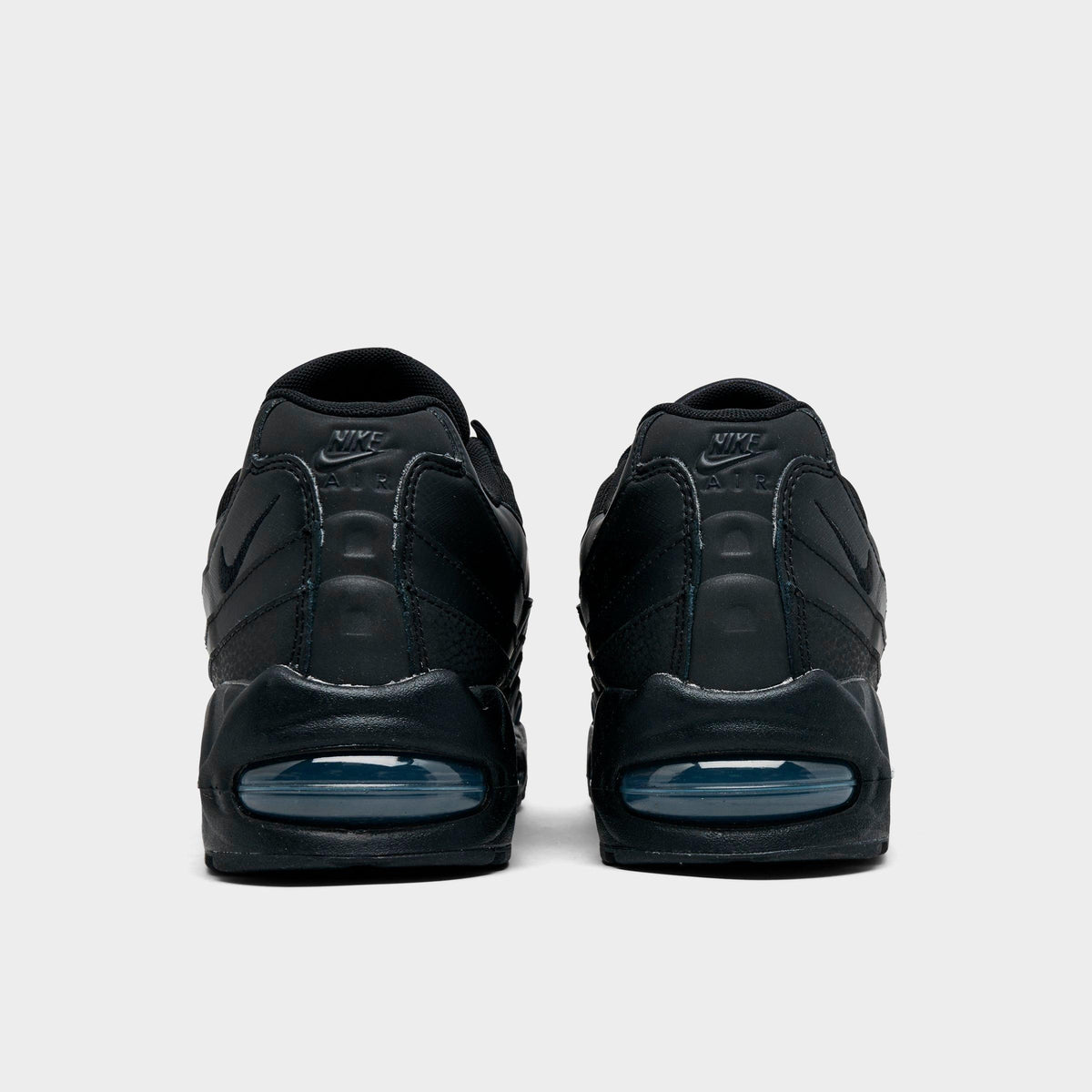 Men's Nike Air Max 95 Big Bubble Casual Shoes - Black/Black/Anthracite/Black - view 4