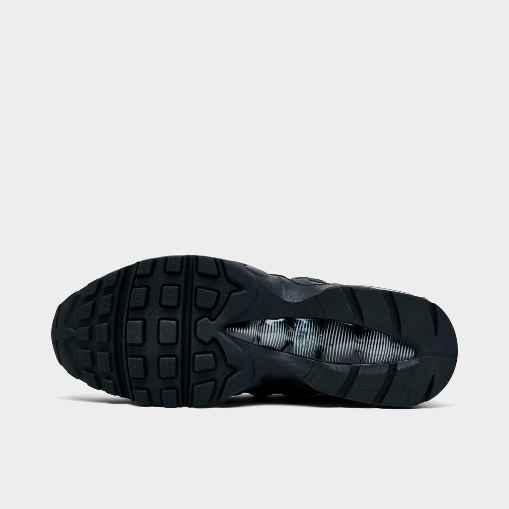 Men's Nike Air Max 95 Big Bubble Casual Shoes - Black/Black/Anthracite/Black - view 6