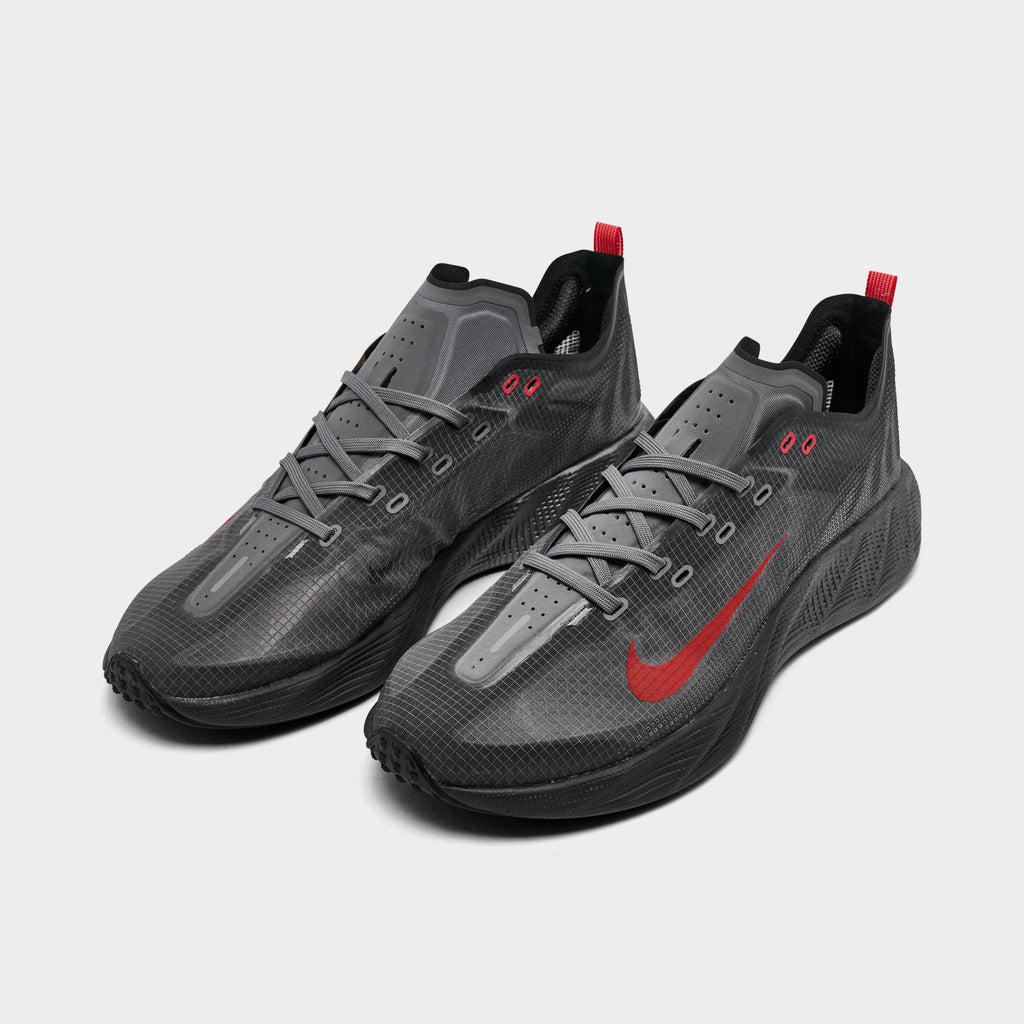 Men's Nike Ava X Casual Shoes - Smoke Grey/Challenge Red - view 2