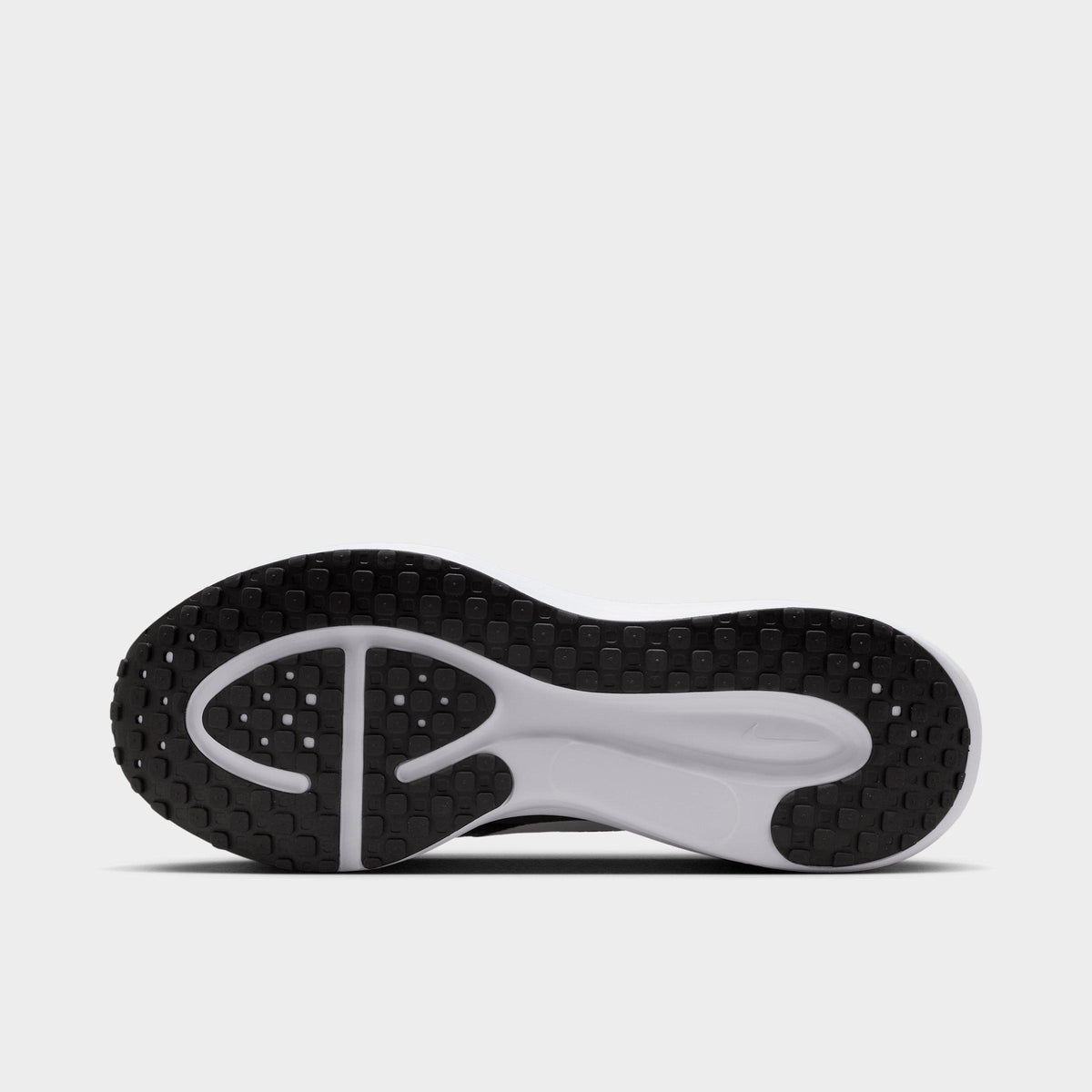 Men's Nike Revolution 8 EasyOn Running Shoes - Black/Anthracite/Wolf Grey/White - view 6