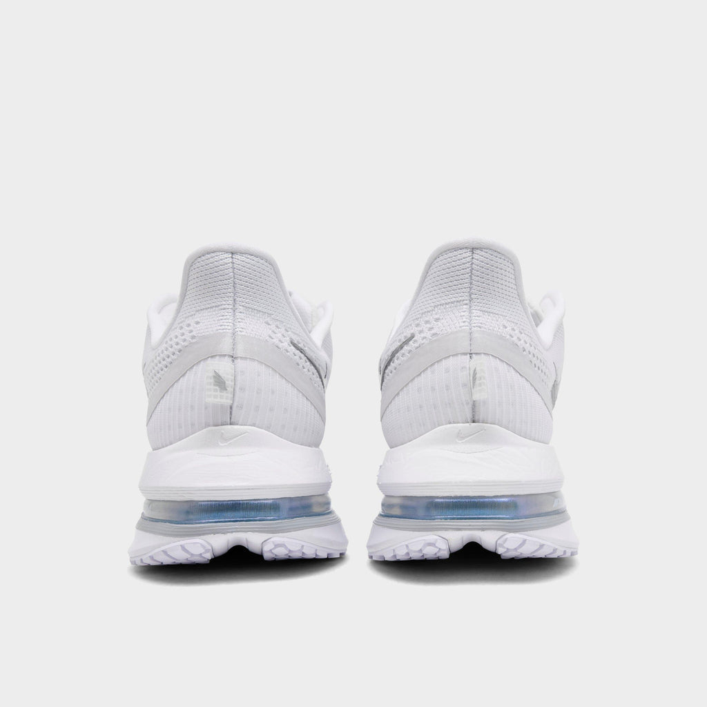 Men's Nike Pegasus Premium Running Shoes - White/Metallic Silver/Metallic Silver - view 4