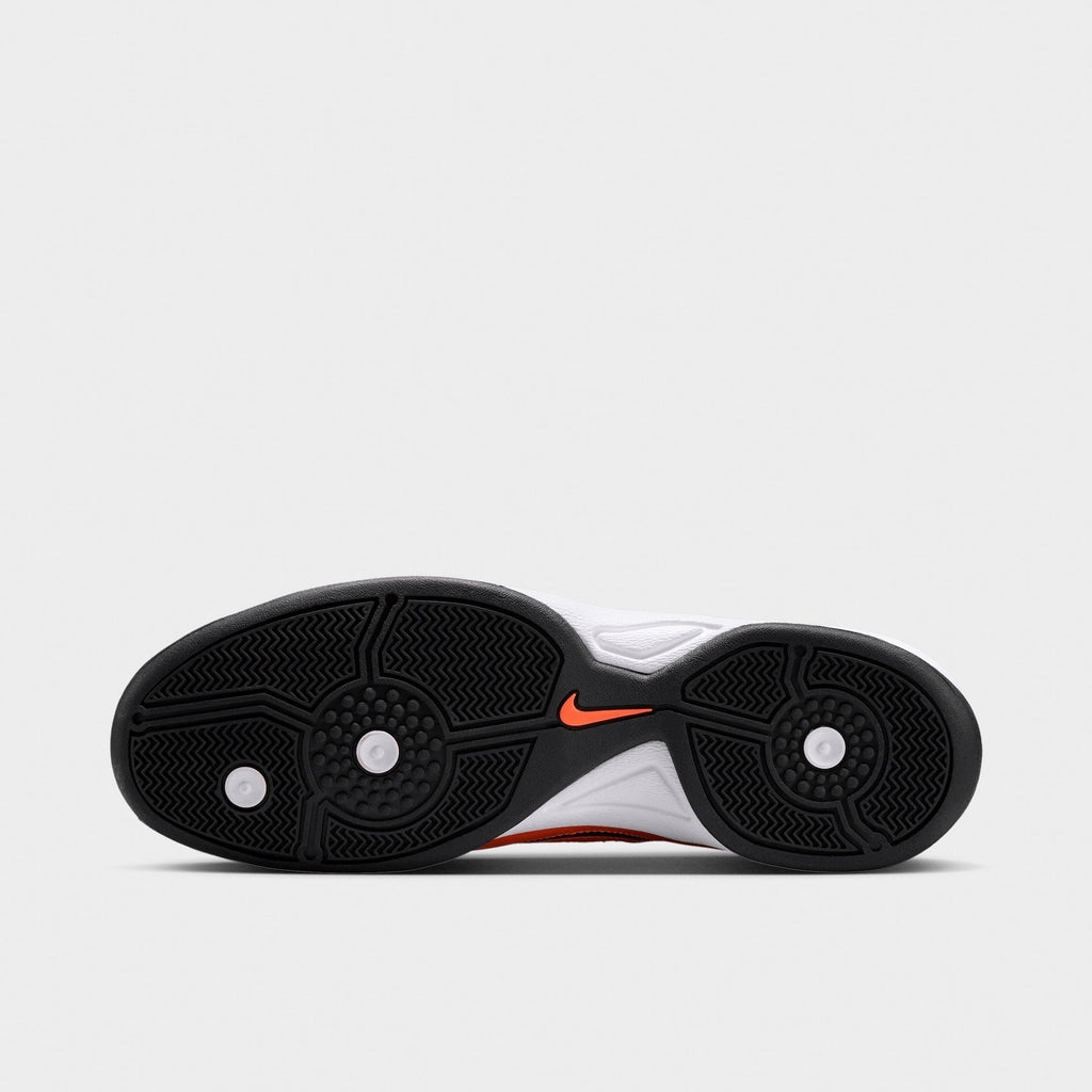 Men's Nike Total 90 Casual Shoes - White/Total Orange/Black - view 6