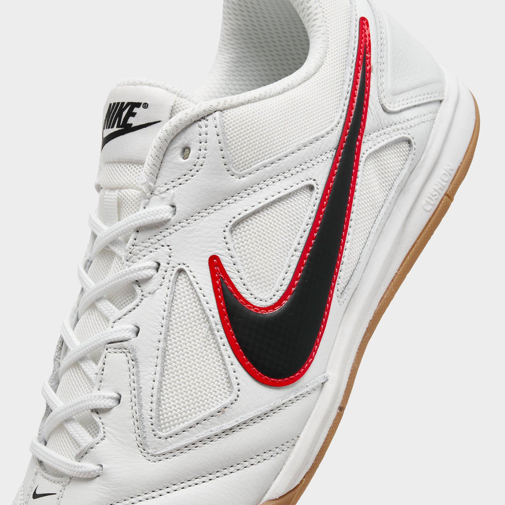 Men's Nike Gato Casual Shoes - Summit White/Bright Crimson/Gum Medium Brown/Black - view 3