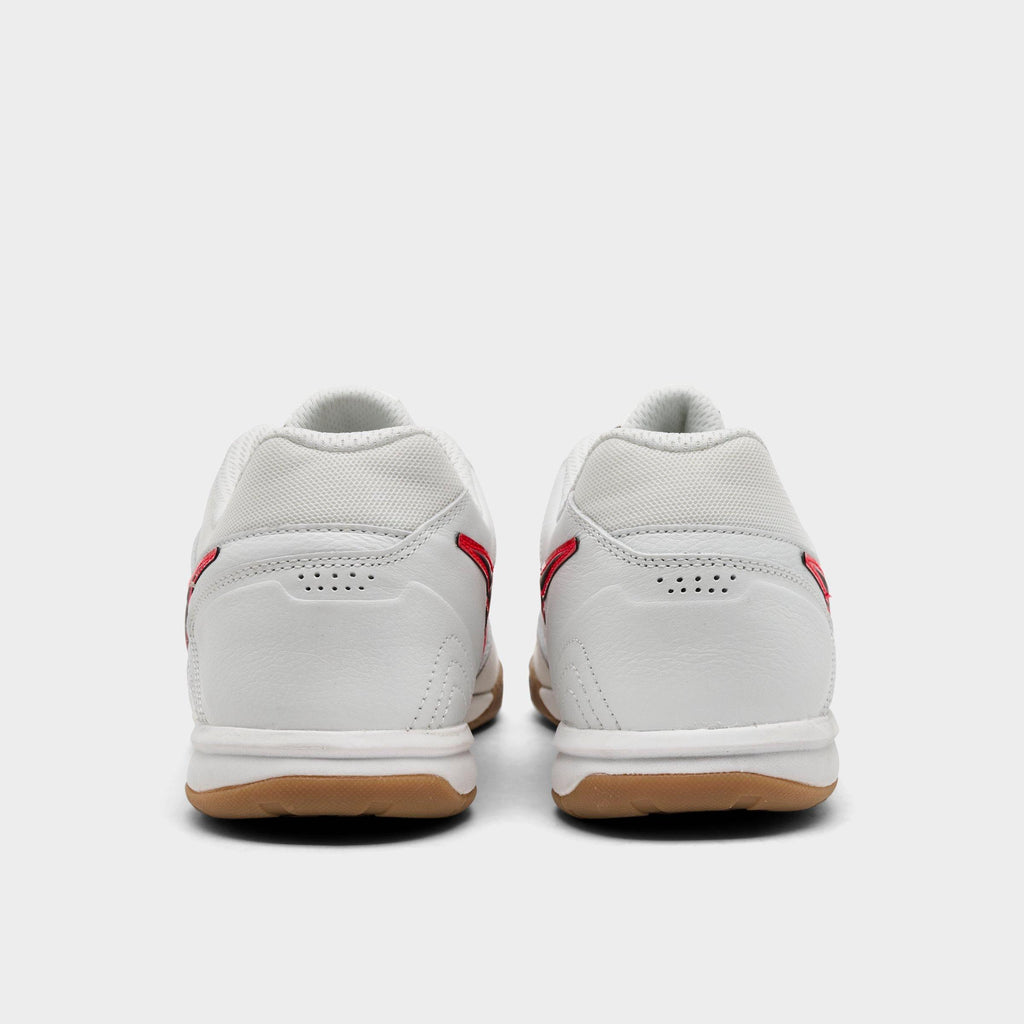 Men's Nike Gato Casual Shoes - Summit White/Bright Crimson/Gum Medium Brown/Black - view 4