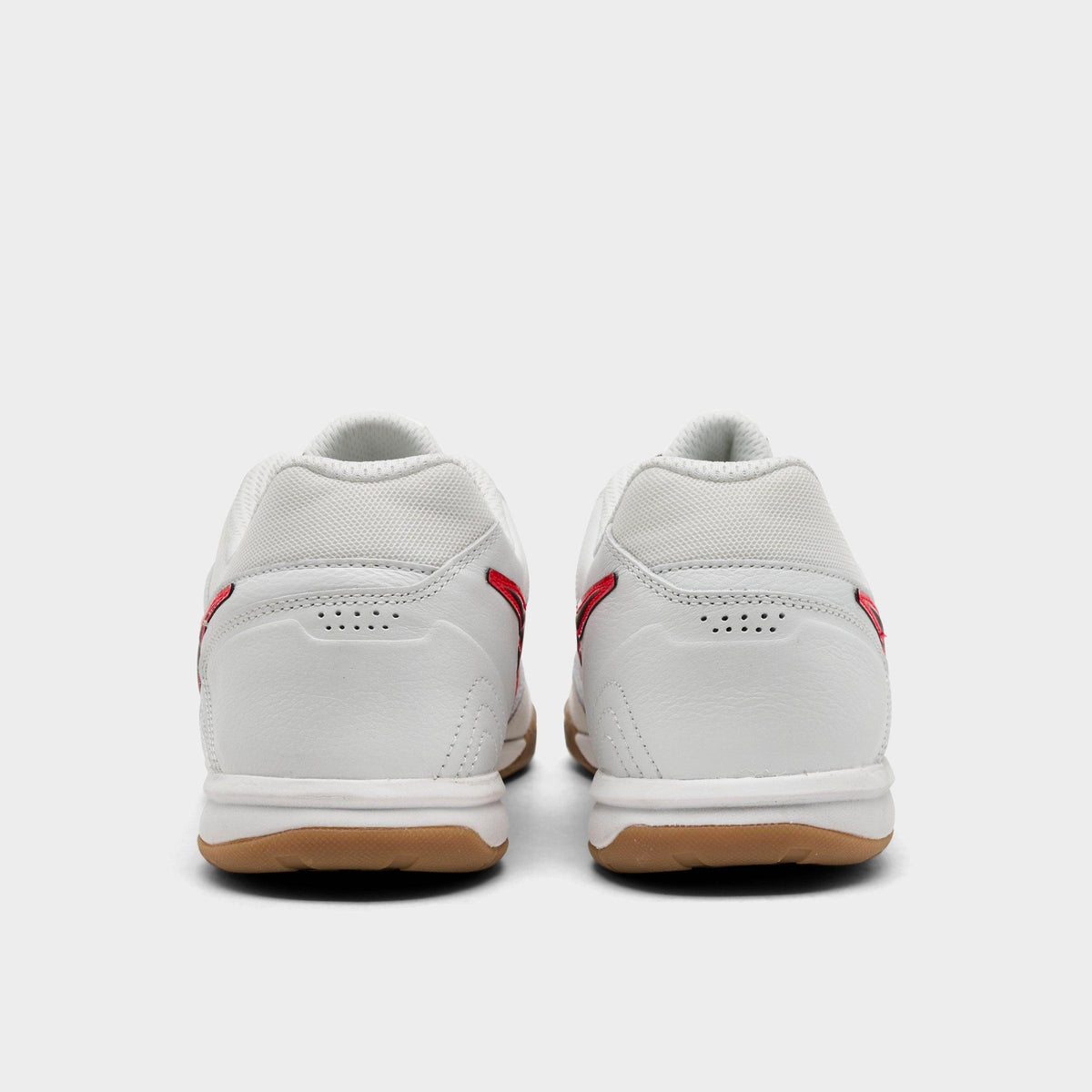 Men's Nike Gato Casual Shoes - Summit White/Bright Crimson/Gum Medium Brown/Black - view 4