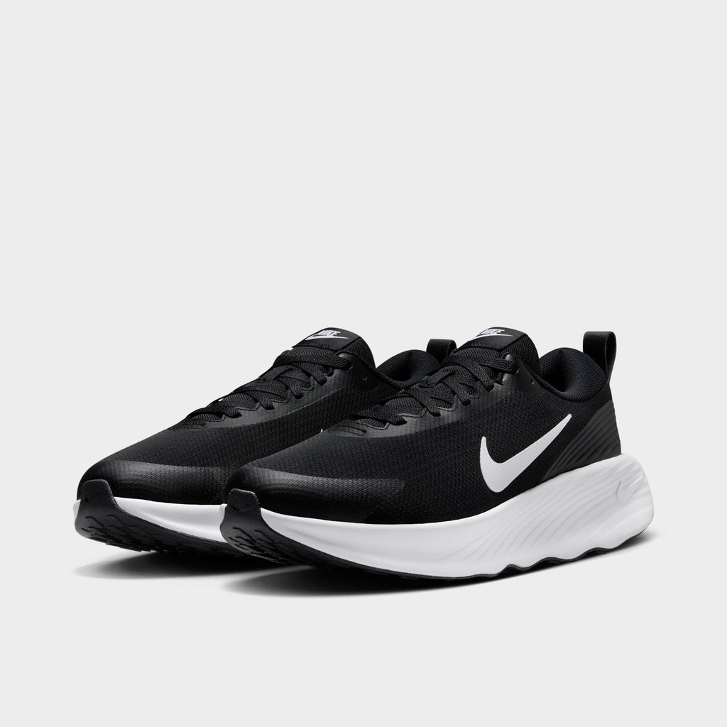 Men's Nike Promina Casual Shoes (Extra-Wide Width) - Black/White - view 2