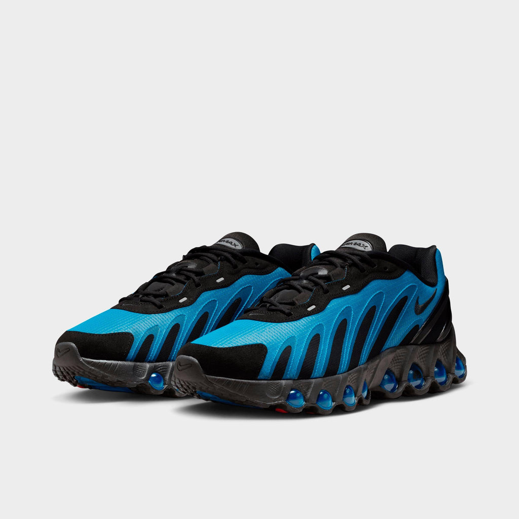 Men's Nike Air Max Dn8 SE Casual Shoes - Photo Blue/Vivid Orange/Black - view 2