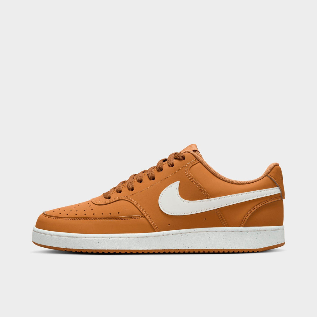 Men's Nike Court Vision Low Casual Shoes - Wheat/Sail