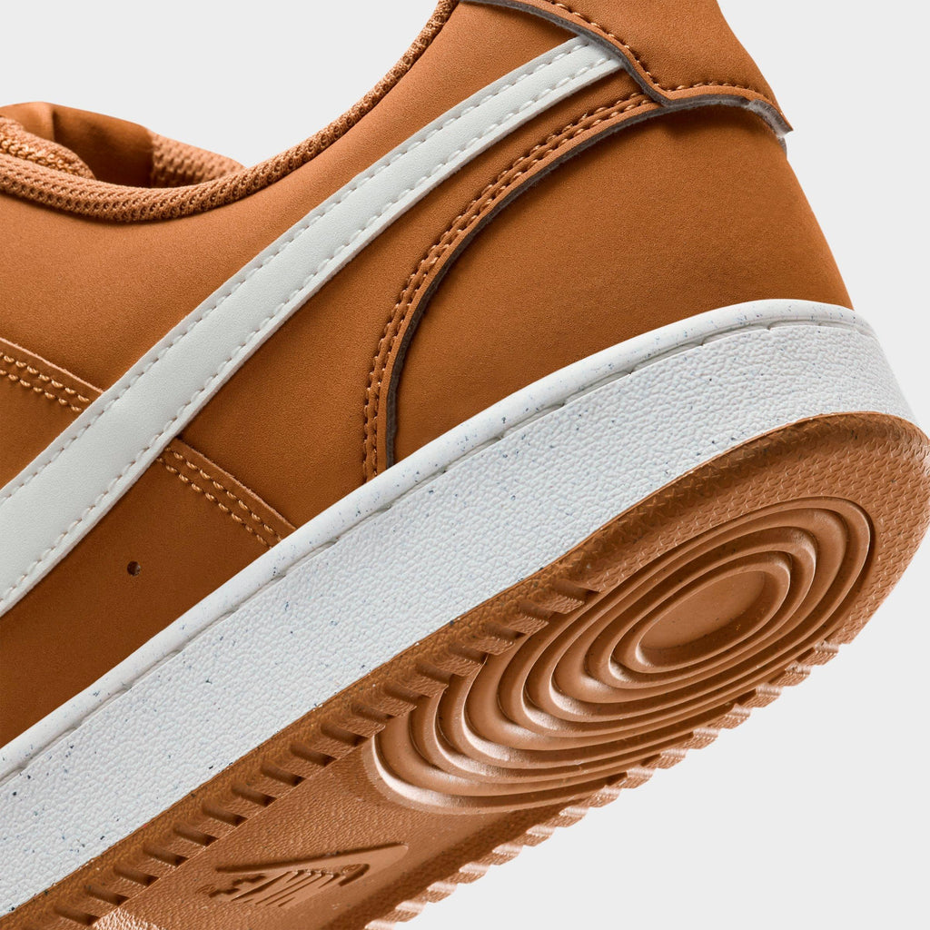 Men's Nike Court Vision Low Casual Shoes - Wheat/Sail - view 3