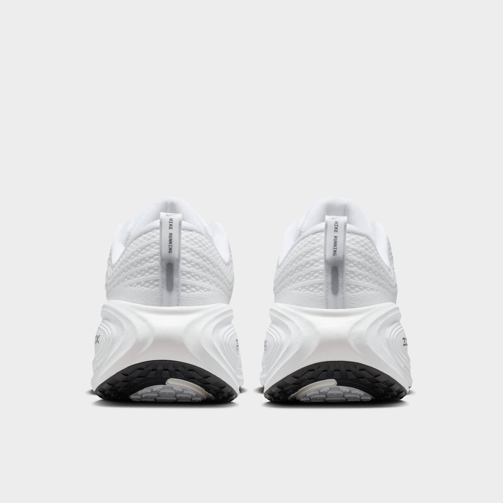 Men's Nike Vomero Plus Running Shoes - White/Dark Smoke Grey/Metallic Dark Grey/Black - view 4