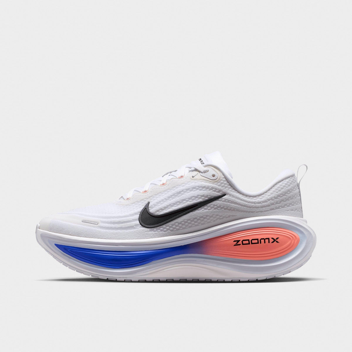 Men's Nike Vomero Plus Running Shoes - White/Atomic Pink/Racer Blue/Black