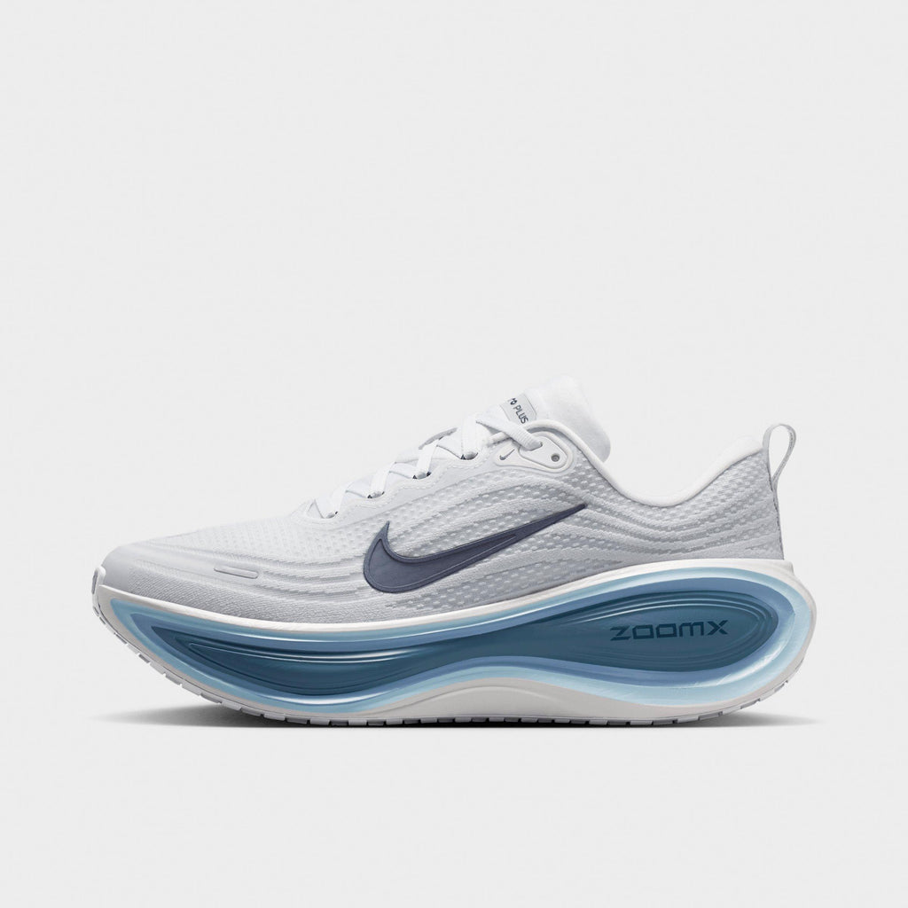 Men's Nike Vomero Plus Running Shoes - Off White/Grey Fog/Thunderstorm/Obsidian
