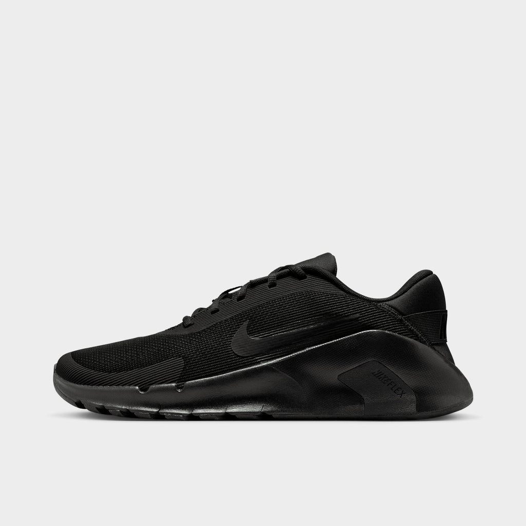 Men's Nike Flex Train Training Shoes - Black/Black