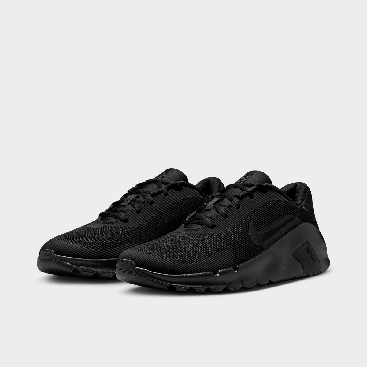 Men's Nike Flex Train Training Shoes - Black/Black - view 2