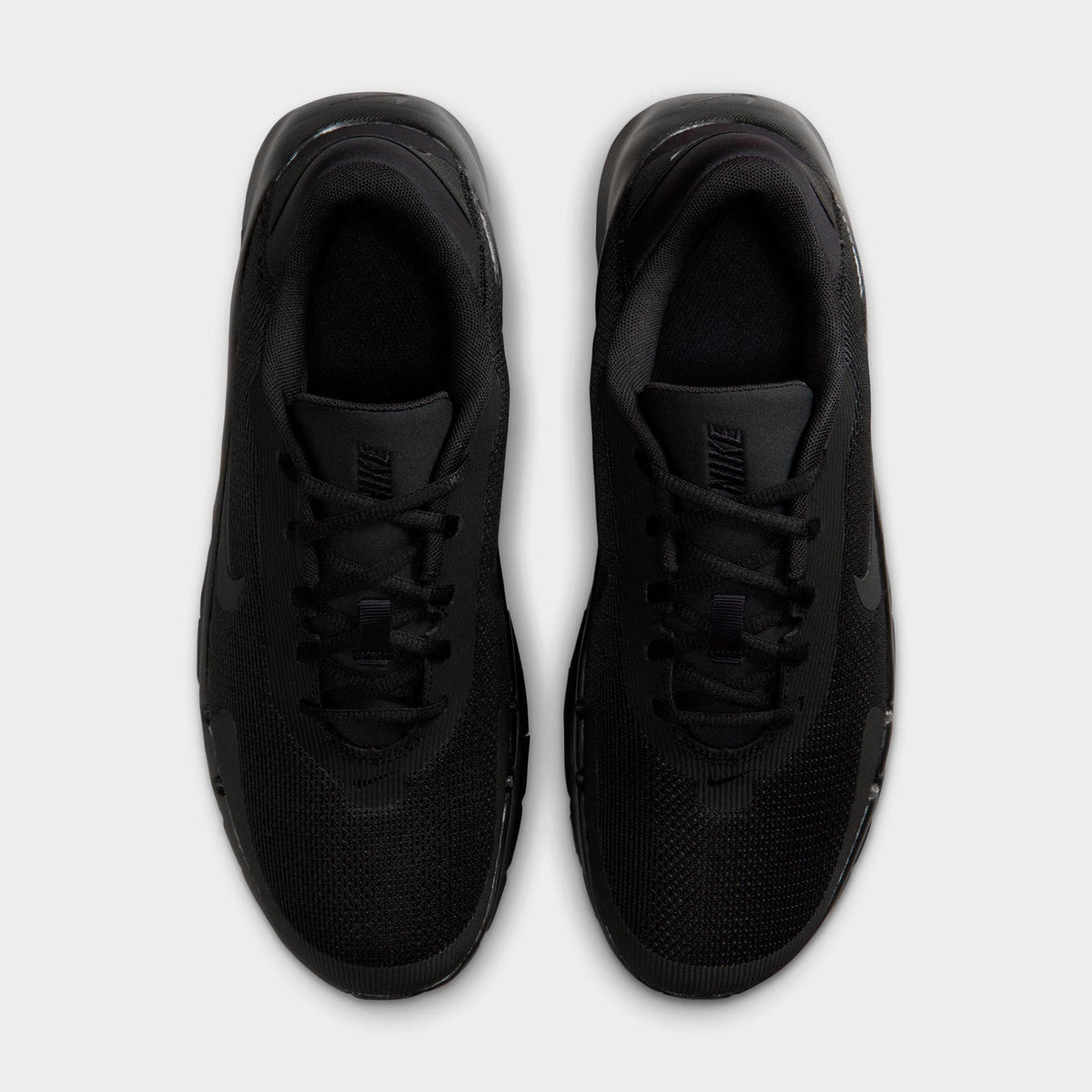 Men's Nike Flex Train Training Shoes - Black/Black - view 5