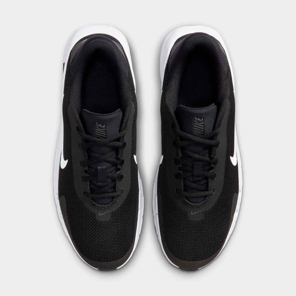 Men's Nike Flex Train Training Shoes - Black/Anthracite/White - view 5
